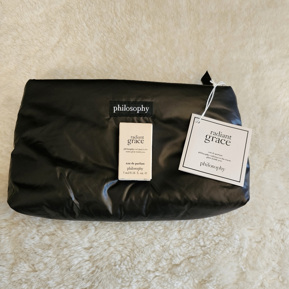 Philosophy Black Cosmetic Set with Radiant Grace